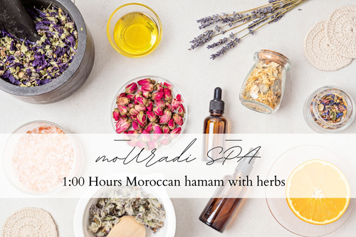 حمام مغربي أعشاب